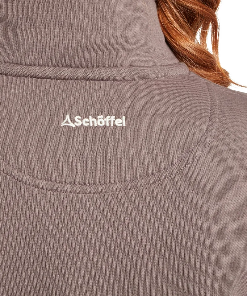 Schoffel Country St Agnes Sweatshirt in Truffle-6