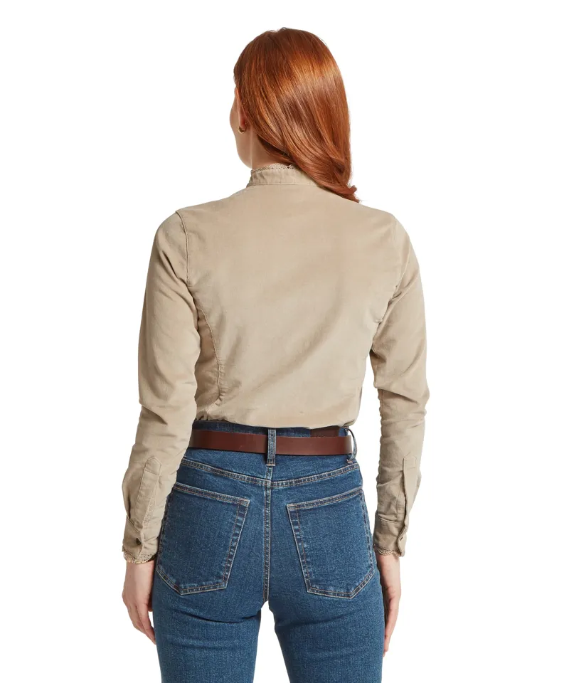 Schoffel Country Thetford Cord Shirt in Cobblestone-4
