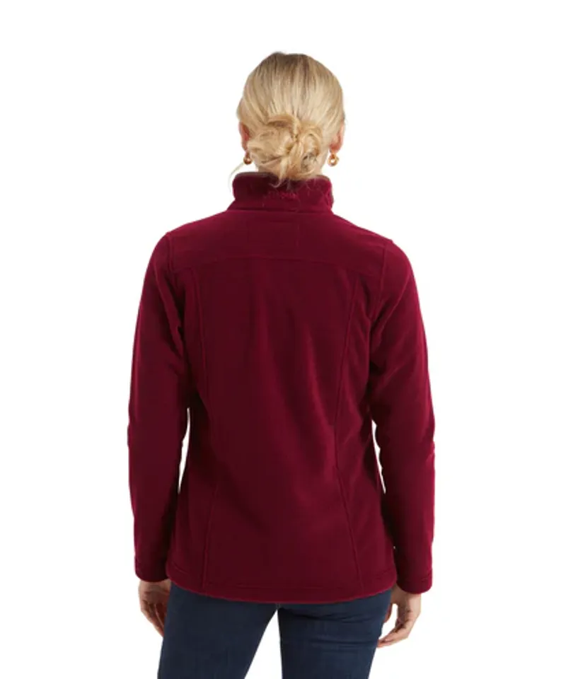 Schoffel Tilton II 1/4 Zip Fleece Claret-4