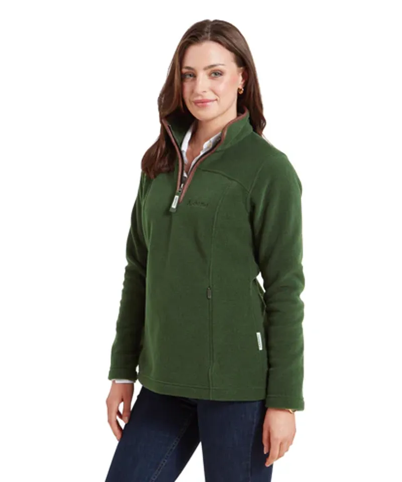 Schoffel Tilton II 1/4 Zip Fleece Forest-3