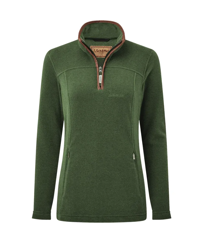 Schoffel Tilton II 1/4 Zip Fleece Forest