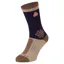 Sealskinz Gresham Recycled Wool Mid Colour Block Hiking Sock in Blue