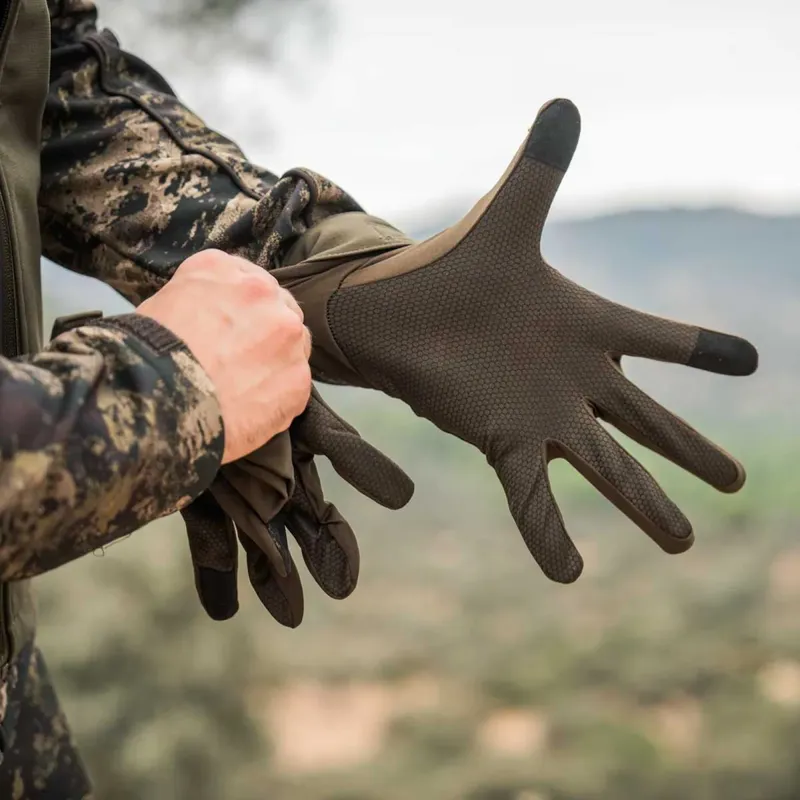 Seeland Grip Shooting Gloves in Pine Green-1