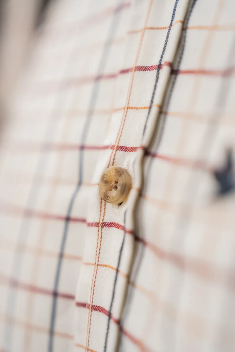 Seeland Oxford Shooting Shirt in Classic Blue/Merlot Check-4