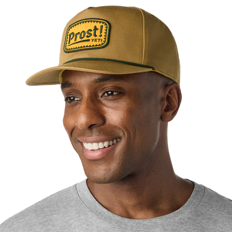 Yeti Prost Flat Brim Rope Hat Brown-5