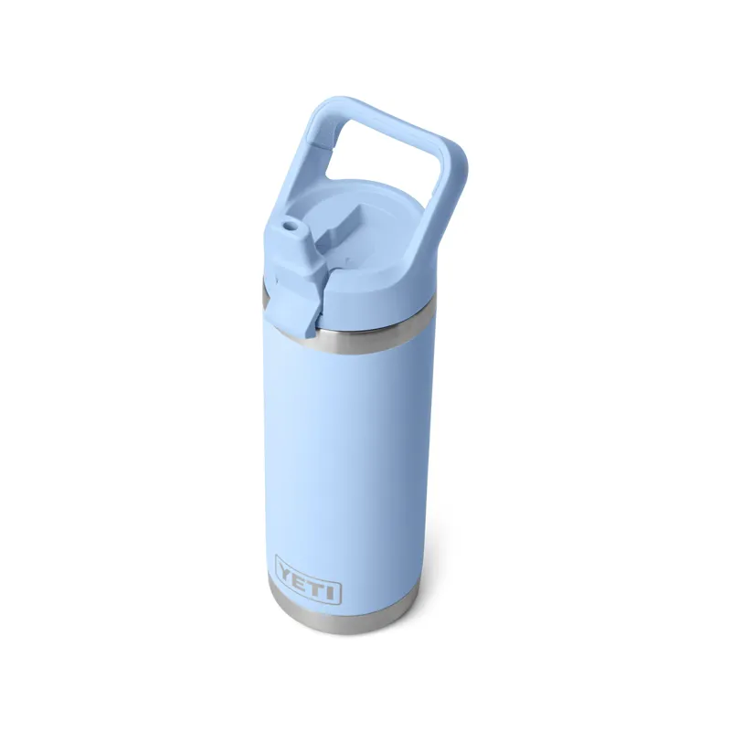 Yeti Rambler 18oz Colour Straw Bottle Big Sky Blue-1