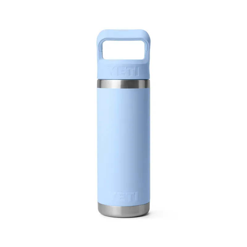 Yeti Rambler 18oz Colour Straw Bottle Big Sky Blue-3