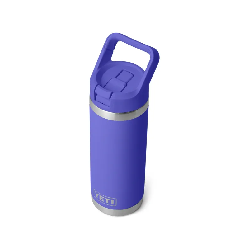 Yeti Rambler 18oz Colour Straw Bottle Ultra Violet Marine