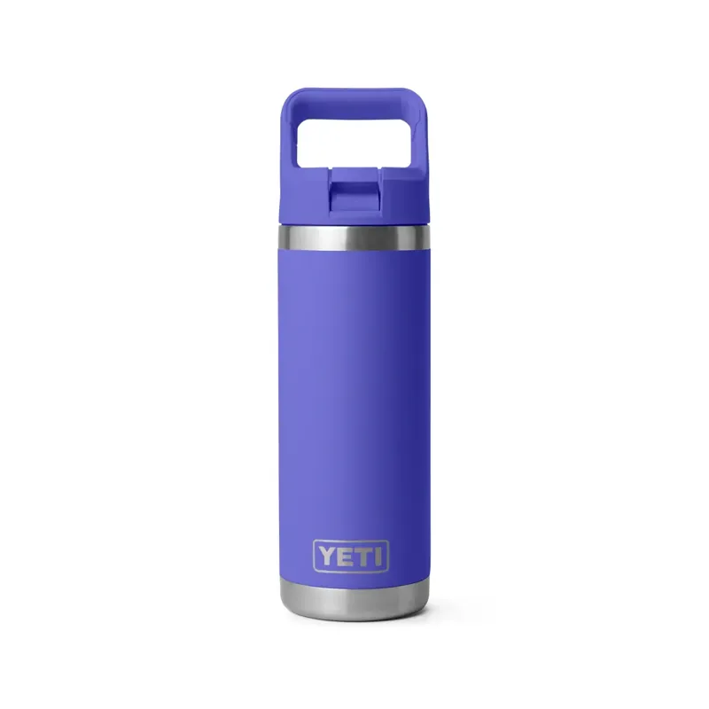 Yeti Rambler 18oz Straw Bottle in Ultramarine Violet