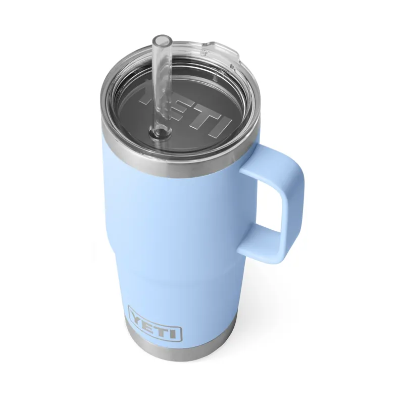 Yeti Rambler 25oz Straw Mug Big Sky Blue-1