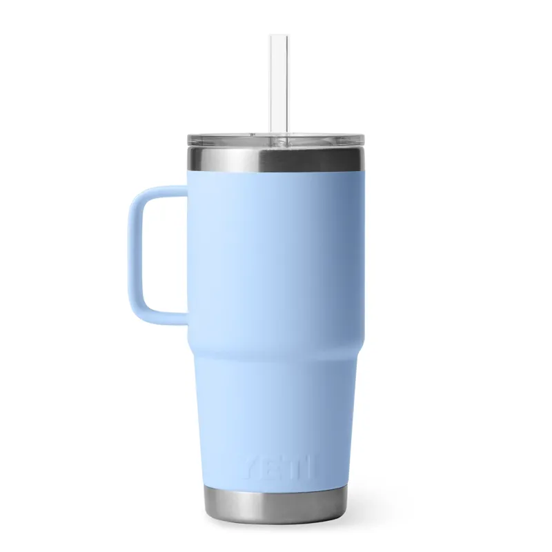 Yeti Rambler 25oz Straw Mug Big Sky Blue-2
