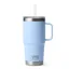 Yeti Rambler 25oz Straw Mug Big Sky Blue