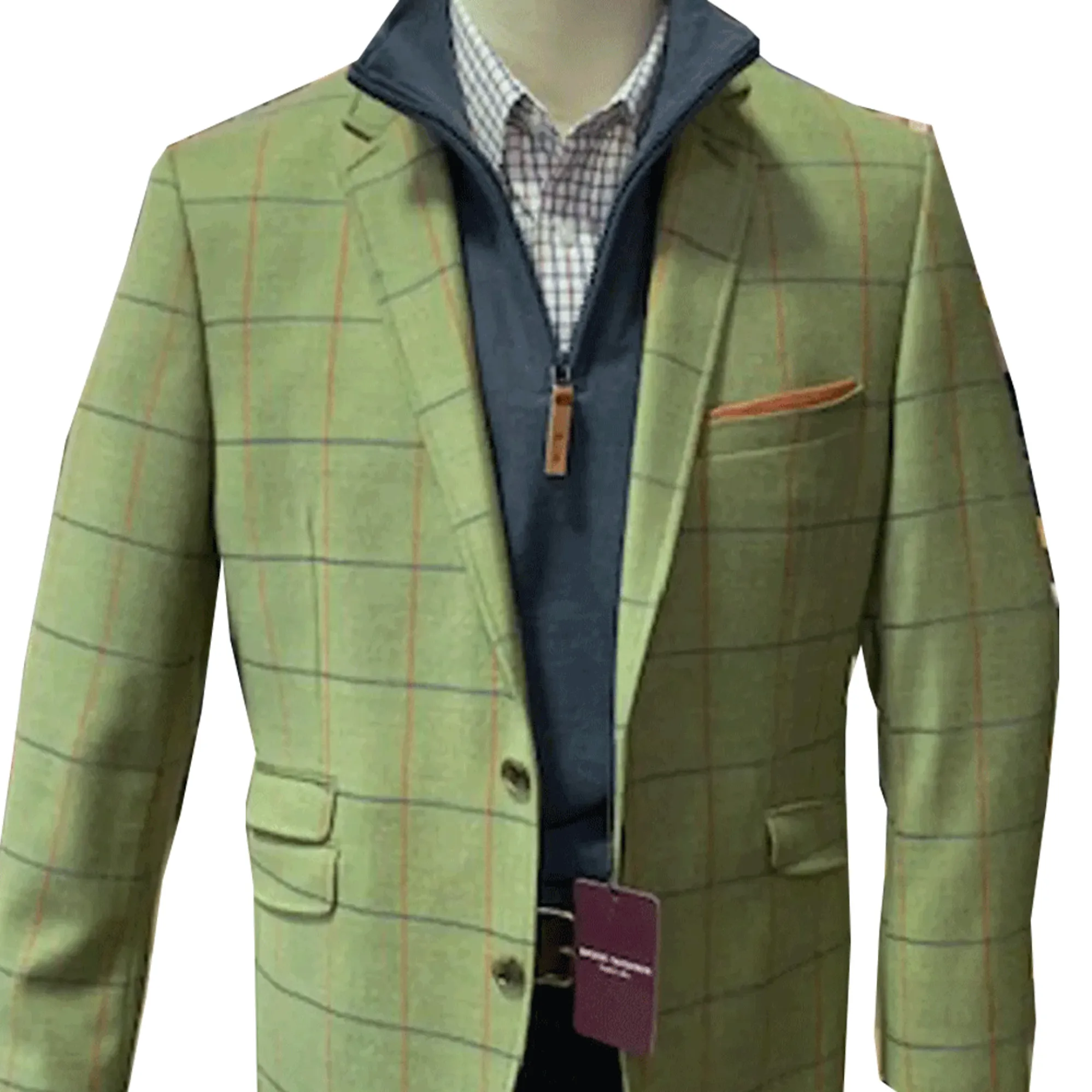 Brook Taverner Boston Check Tweed Sports Jacket