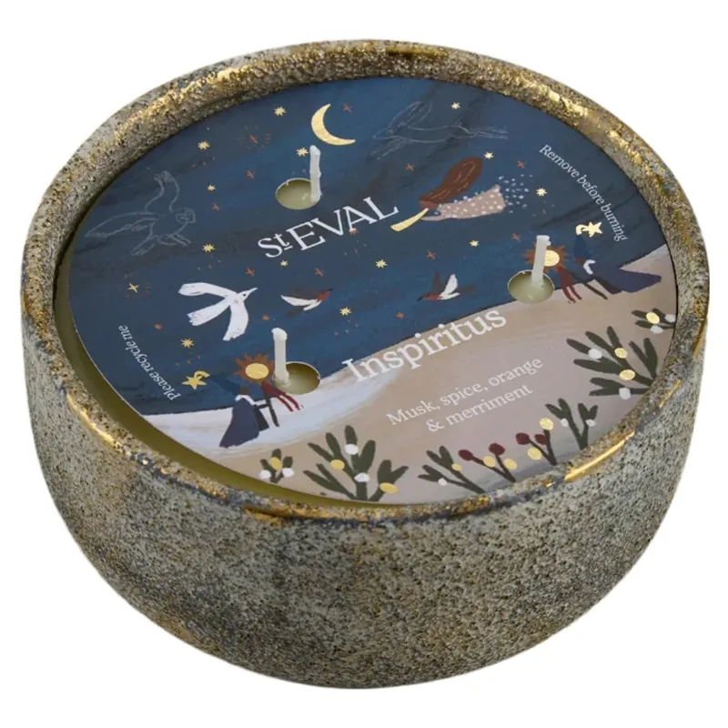 St. Eval Inspiritus Alchemy Pot Large in Gold