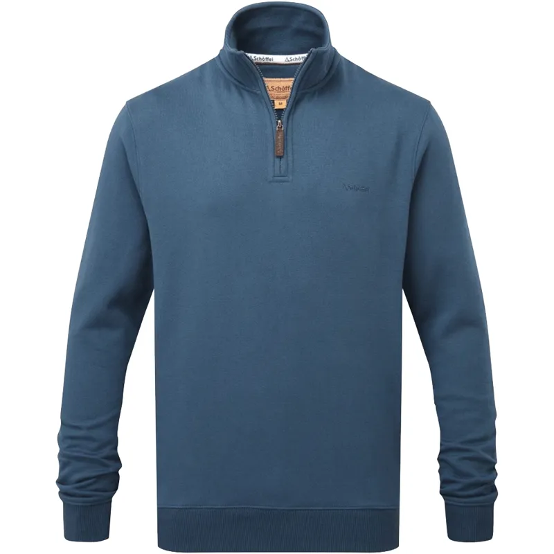 Schoffel St Merryn Sweatshirt Petrol Blue