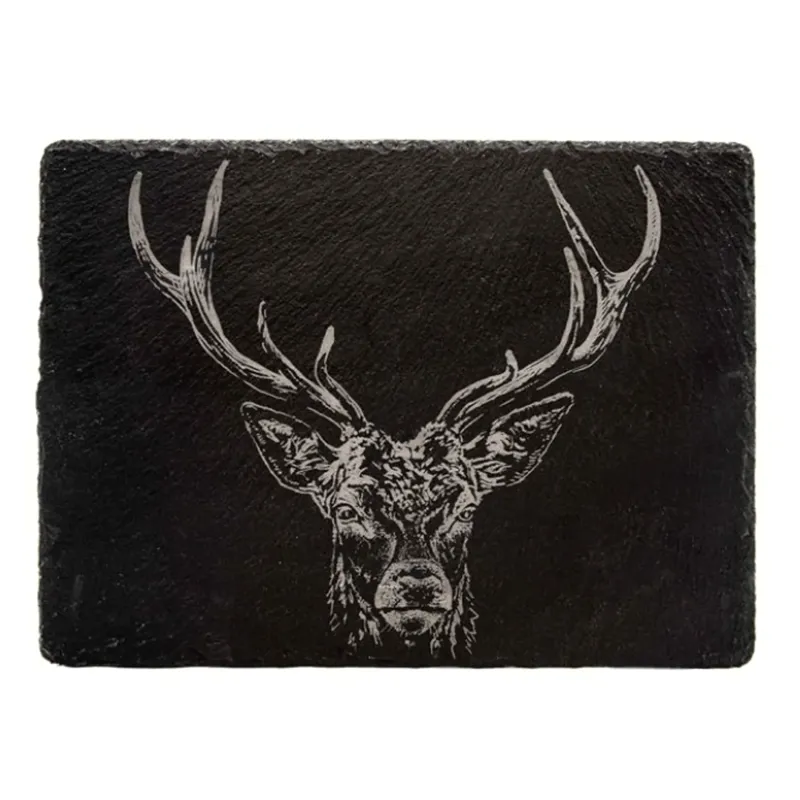 Just Slate Stag Prince Cheese Board