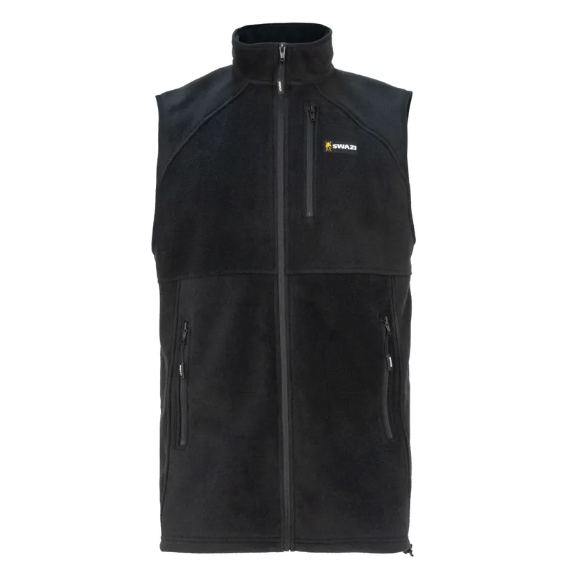 Swazi Sherpa Vest Black