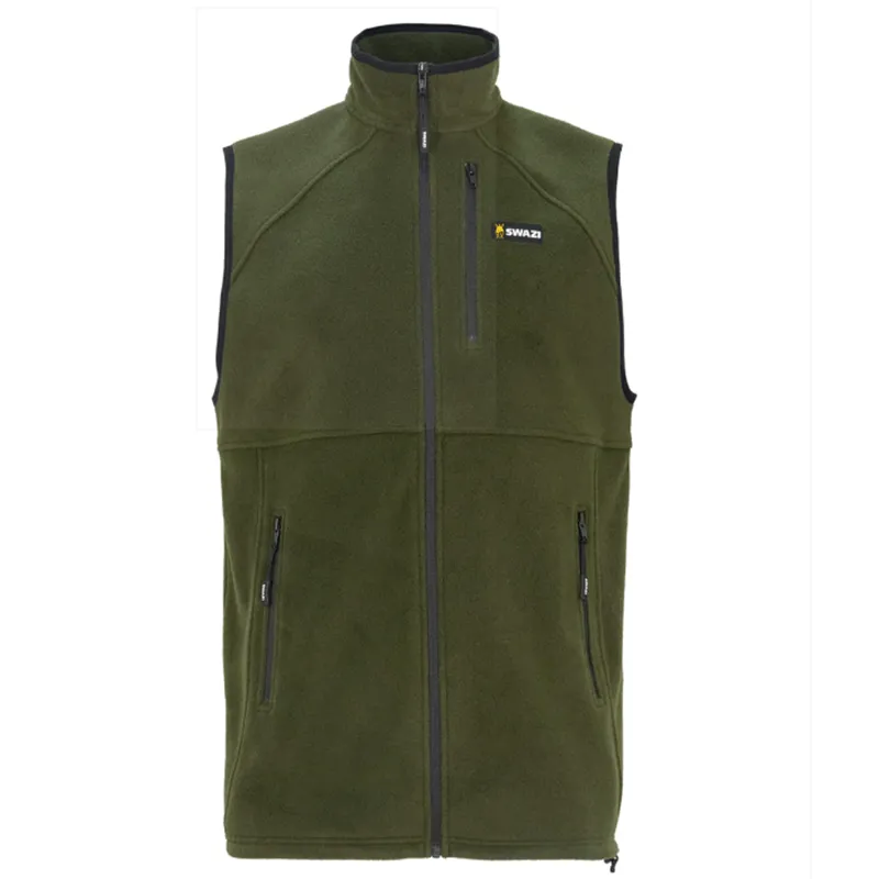 Swazi Sherpa Vest Olive