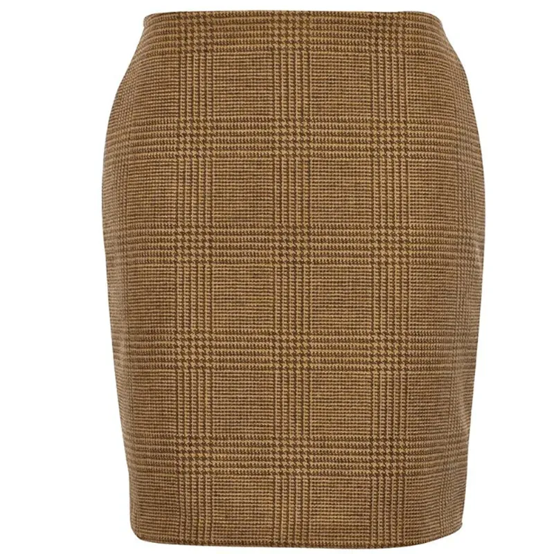 Holland Cooper Chelsea Mini Skirt Tawny