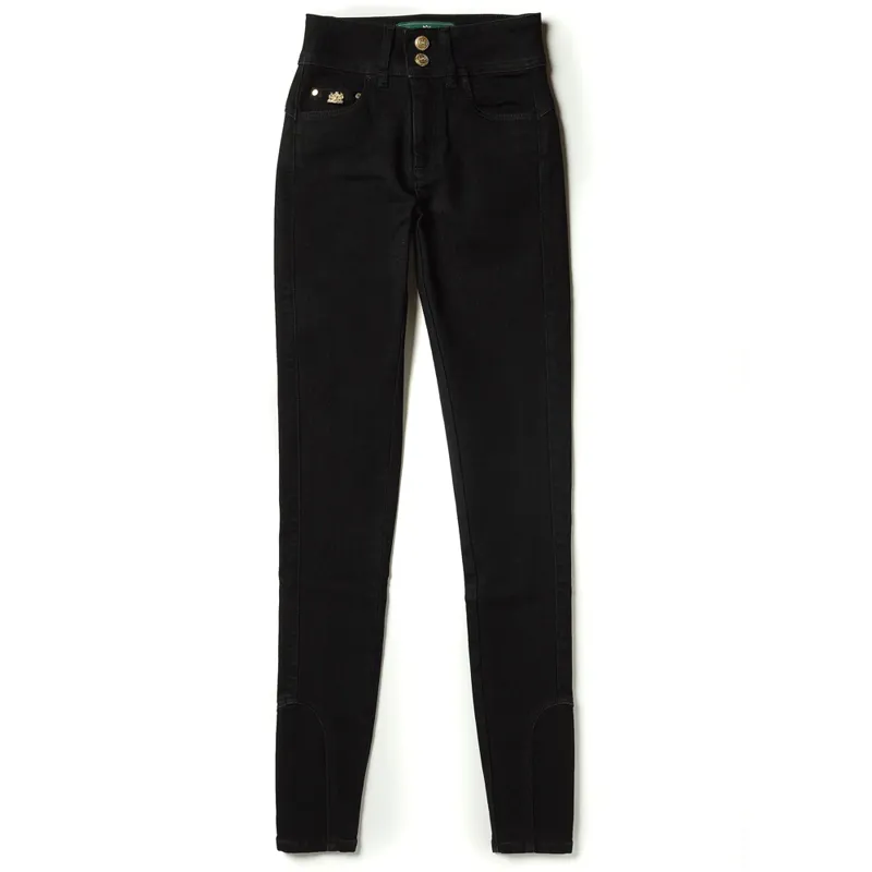 Holland Cooper Thermal Jodhpur Jeans Black