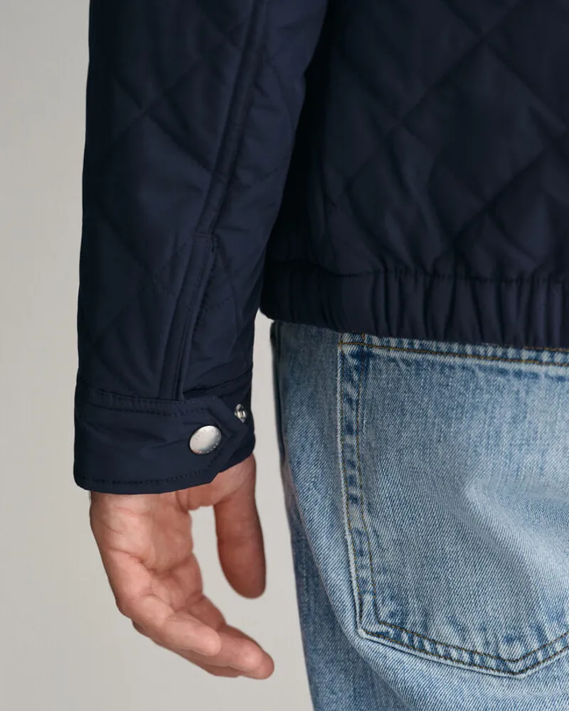 Gant Quilted Windcheater Evening Blue-5