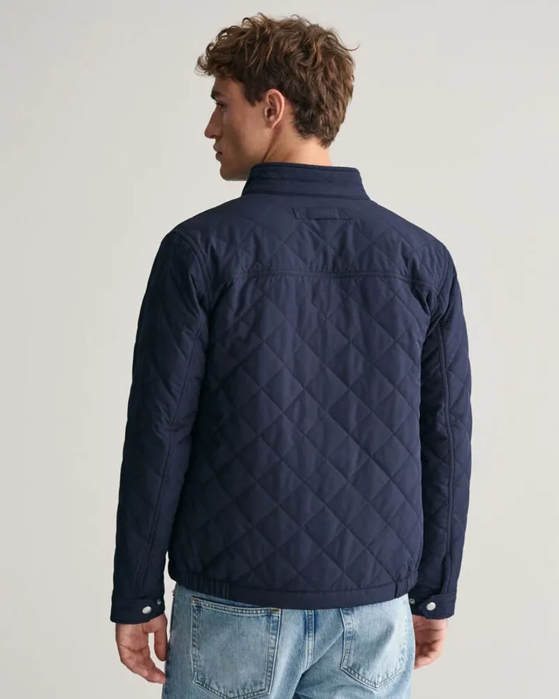 Gant Quilted Windcheater Evening Blue-6