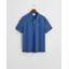 Gant Regular Fit Shield Pique Polo Shirt Vintage Navy