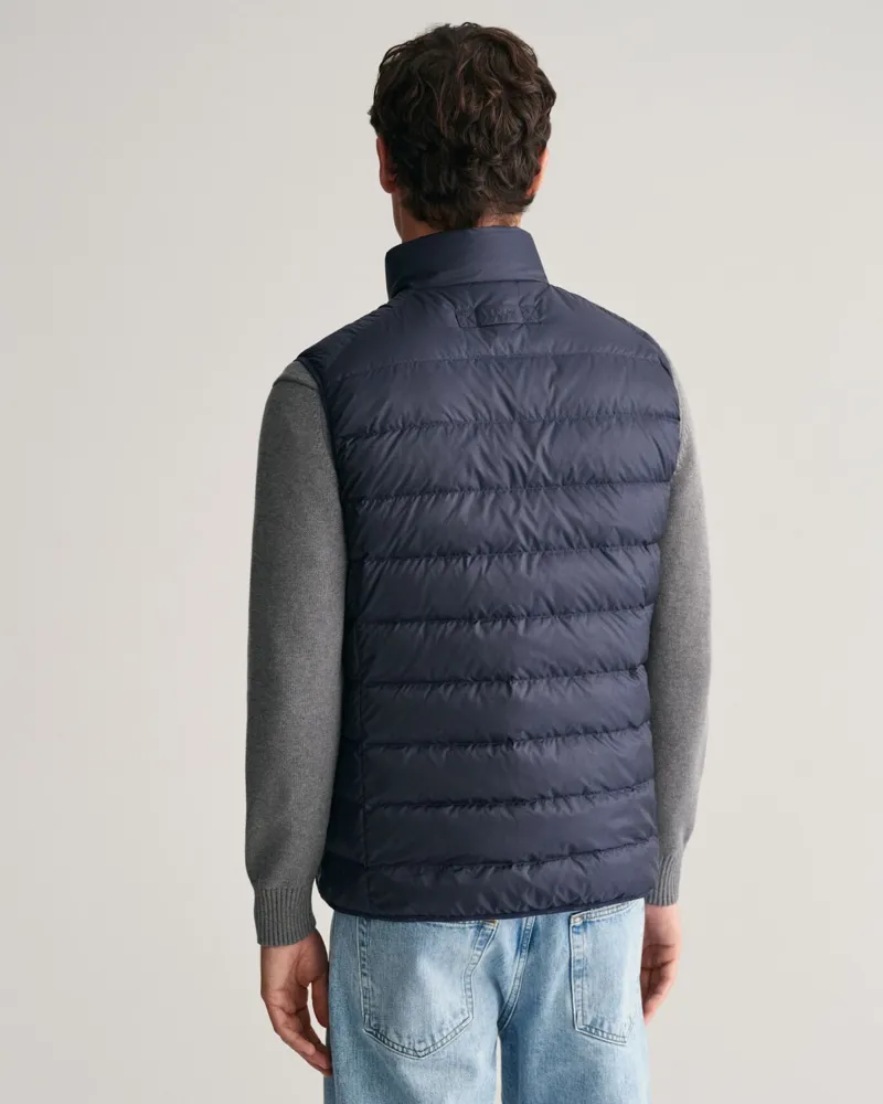 Gant The Light Down Gilet Evening Blue-1