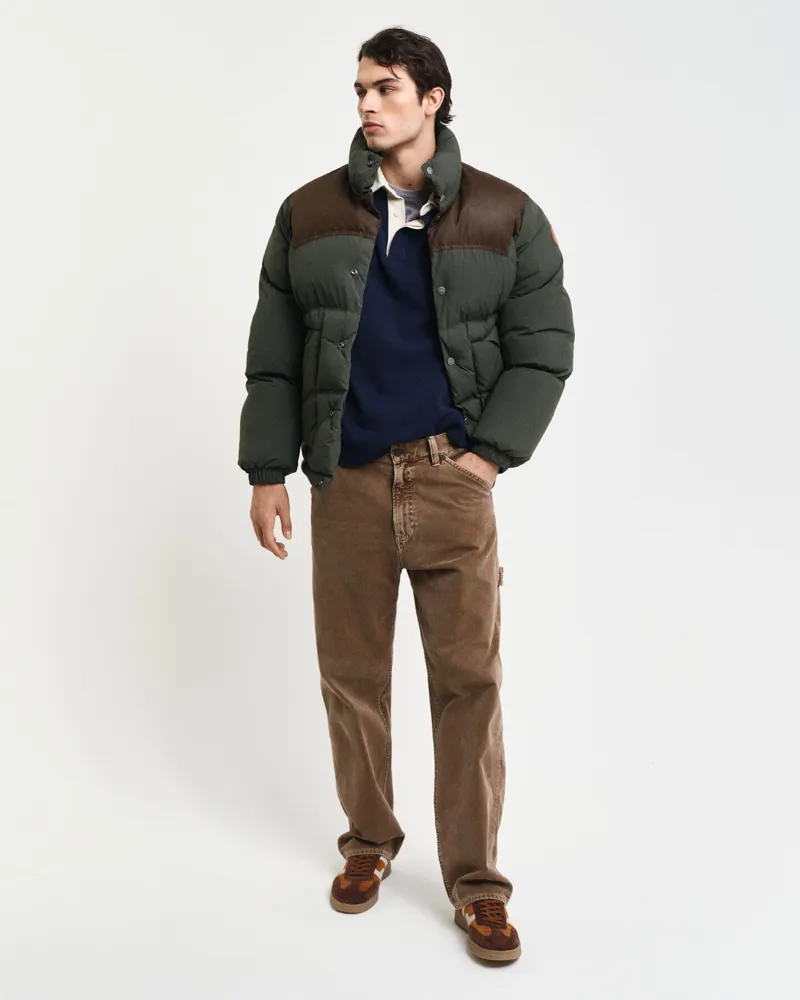 Gant Extra fine Lambswool Rugger Marine-4