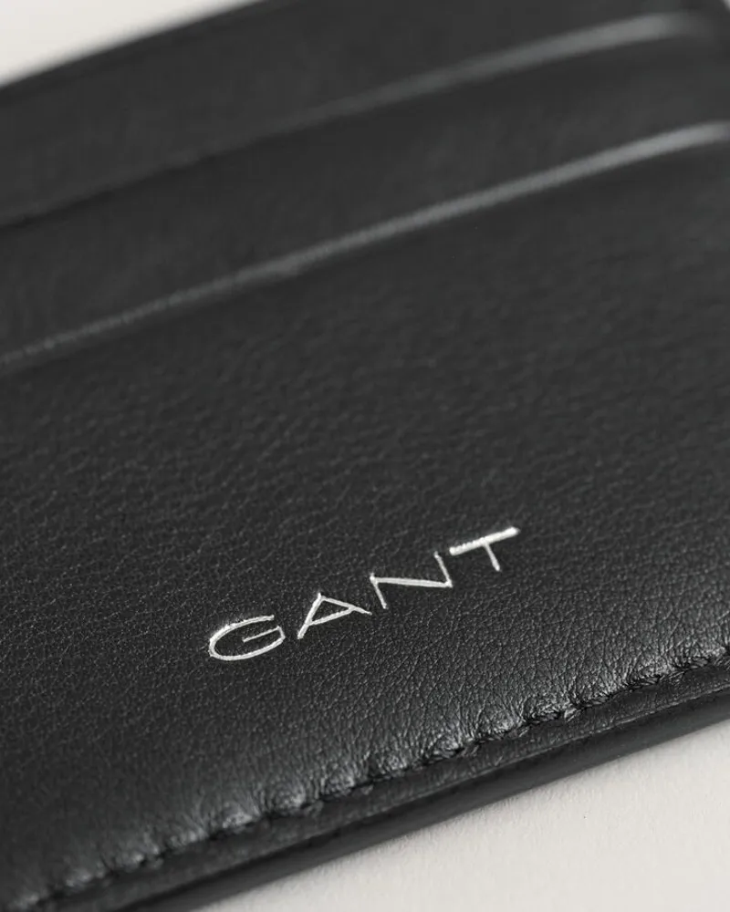 Gant Leather Card Holder Black-1