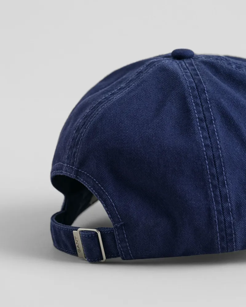 Gant Sunfaded Cotton Twill Cap Persian Blue-1