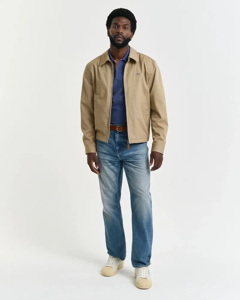 Gant Reg Contrast Pique SS Polo Dusty Navy-4