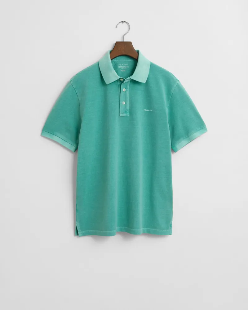 Gant Sunfaded Short Sleeve Polo Tropic Blue-4