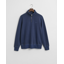 Gant Sunfaded Half Zip Sweat Persian Blue