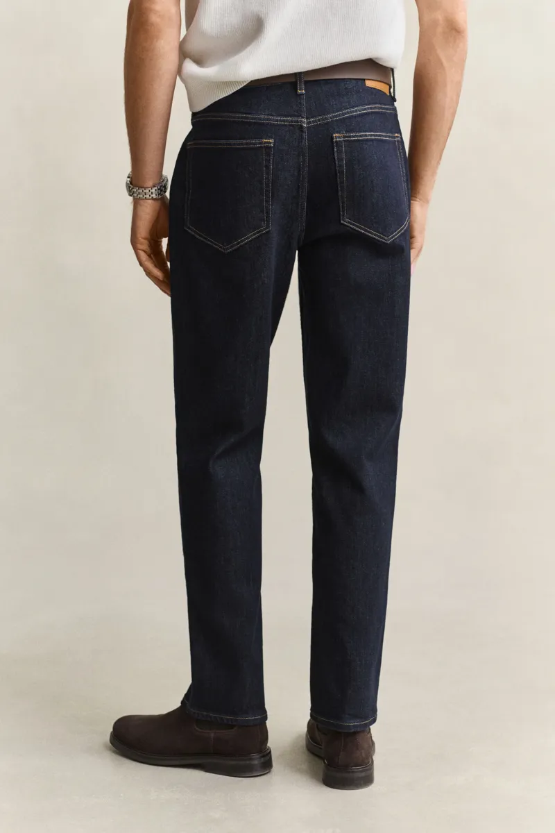 Gant Classic Regular Jeans Dark Blue-3