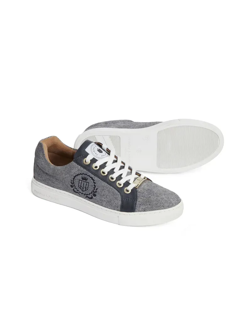 Fairfax and Favor Richmond Trainer Denim Suede-4
