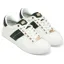 Holland Cooper Knightsbridge Court Trainers White Racing Green