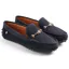 Fairfax and Favor Trinity Loafer Navy Suede