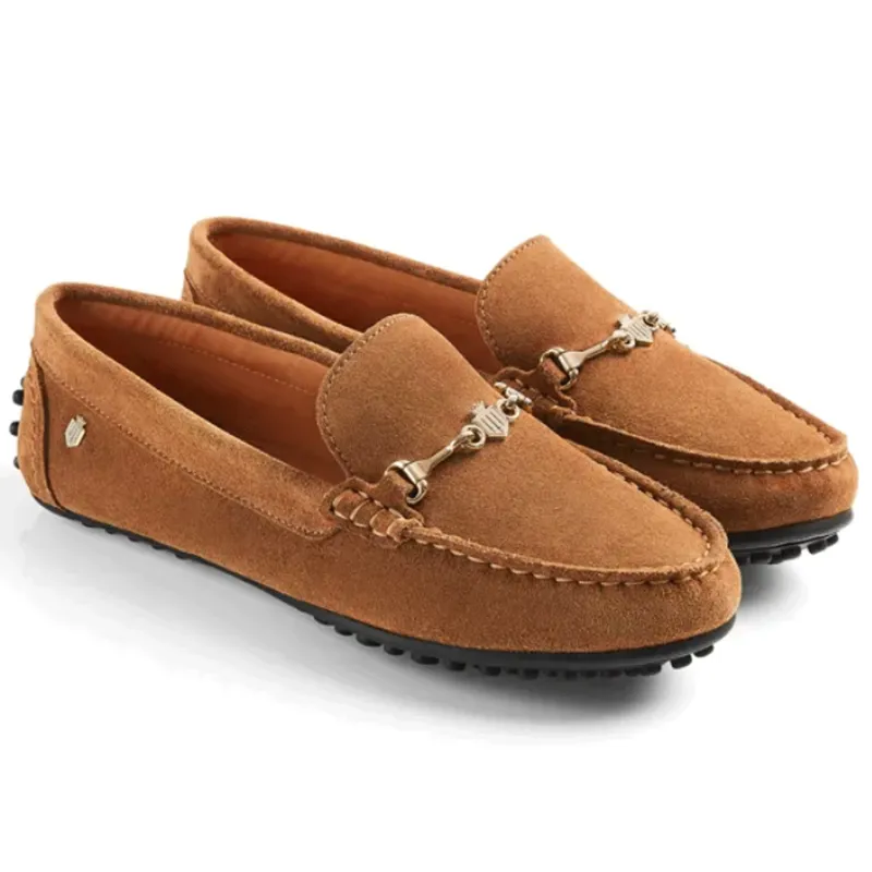 Fairfax and Favor Trinity Loafer Tan Suede