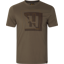 Härkila H-logo Short Sleeve T-shirt Major Brown