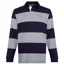 RM Williams Tweedale Rugby Shirt Navy/Grey