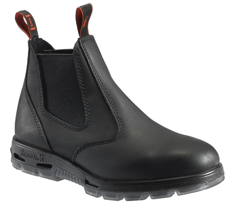 Redback Boots Soft Toe Black