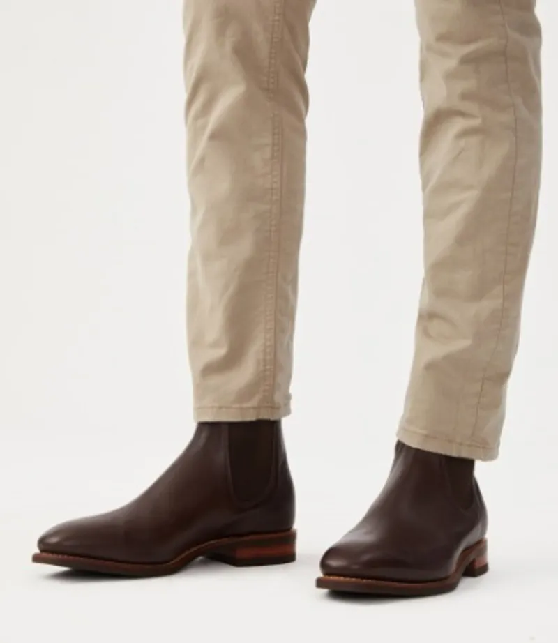 RM Williams Comfort Craftsman Kangaroo Boots Chocolate-2