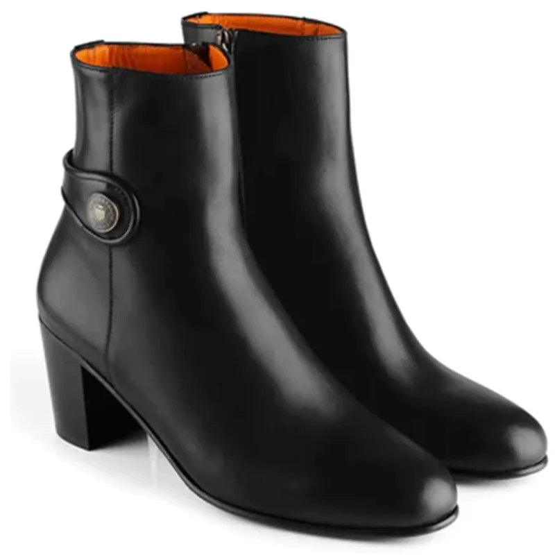 Fairfax and Favor  Upton Ankle Boots Black Leather
