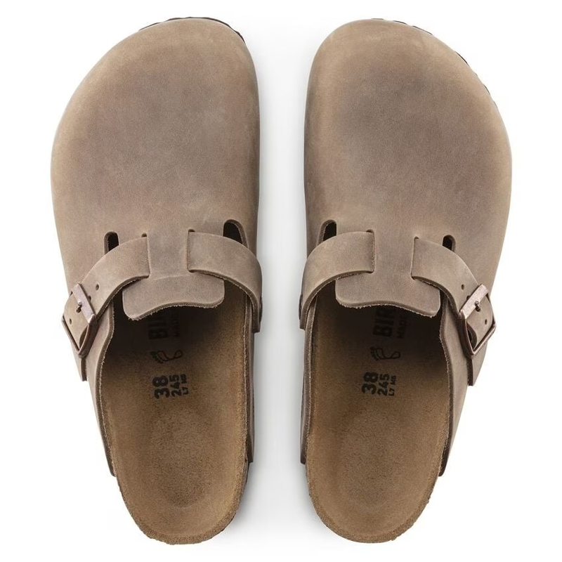 Birkenstock Boston Oiled Leather Tabacco Brown-3