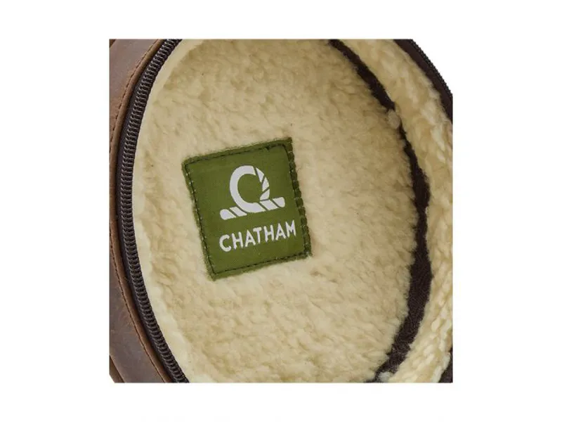 Chatham Premium Antique Oiled Leather Hearing Protection Case Brown-2
