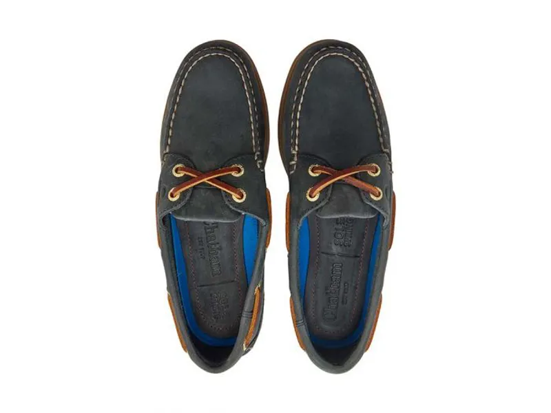 Chatham Deck Lady II G2 Premium Leather Boat Shoes Blue-4