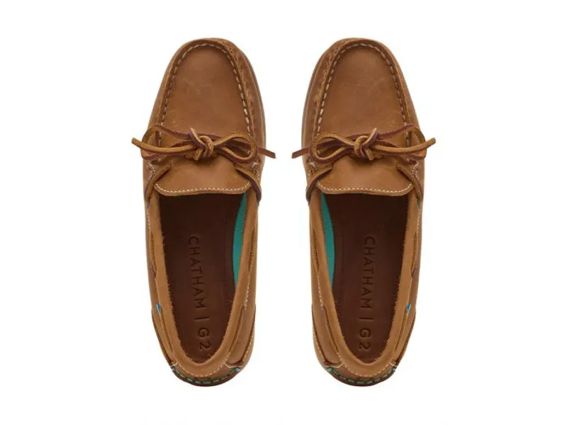 Chatham Olivia Ladies G2 Nubuck Deck Shoes Walnut-1