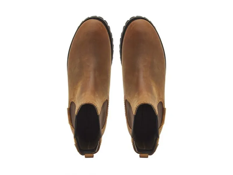 Chatham Olympia II - Ladies Premium Leather Waterproof Chelsea Boots Walnut-2