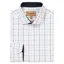 Schoffel Wells Tailored Check Shirt Wine Navy 